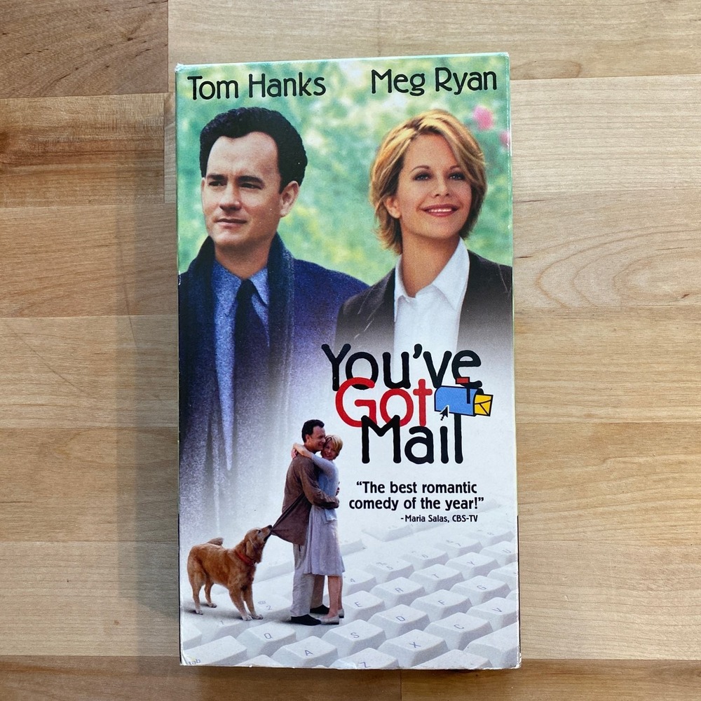 You've Got Mail VHS 1998‎ Romantic Comedy Warner Bros. Tom Hanks Meg Ryan
